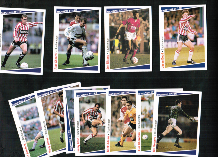Southampton Football Cards 1991 Merlin Team Set - Click Image to Close